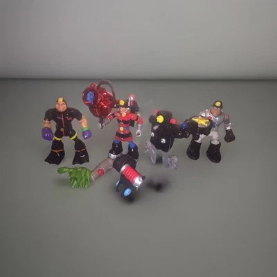 Rescue Hero Action Figure Lot Of 3 By Mattel Vintage Toys- Rare Bundle - Image 1 of 4