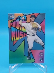 Jace Jung 2025 Topps Chrome RC #CERR-4 All Etch Rookie Rush - Detroit Tigers - Picture 1 of 2