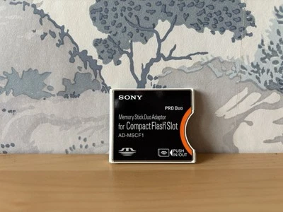 Sony AD-MSCF1 Memory Stick Duo Adapter for Compact Flash - Image 1 of 4