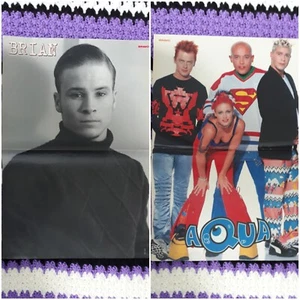 Backstreet Boys BSB Aqua Poster Sammlung Kovolut Gr. M - Bild 1 von 3