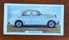 1949 Geoffrey Michael Publishers: Modern Motor Cars card #22 Wolseley 6/80
