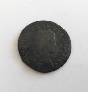 (Piece) 1 Farthing Coin France 1720 BB REF77856 - Picture 1 of 2