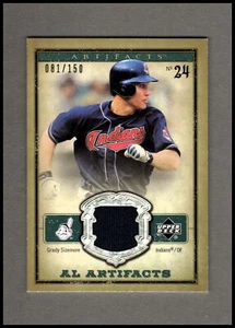 Maglia 2006 Artifacts AL/NL Artifacts Green #GSA Grady Sizemore /150 - NM-MT - Foto 1 di 2