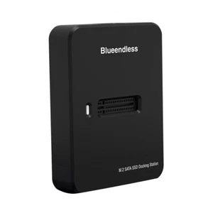 Boîtier SSD sans outil M.2 Caddy Box adaptateur de base pour station d'accueil SD M.2 NVME QD - Photo 1/12