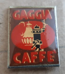 GAGGIA Coffee Caffe old grinder Slovenia ex Yugoslavia vintage pin - Picture 1 of 1
