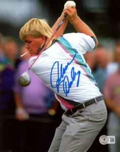 John Daly Autographed/Signed 8x10 Photo Golf Beckett 35787 - Picture 1 of 1