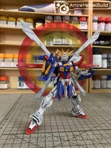 AeroModelBuild God Gundam (Shaping) Built & Painted RG 1/144 Model Kit - Picture 1 of 22