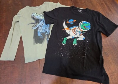 Pacote de manga curta e longa de grafínco infantil Place Boys - 2 - Imagem 1 de 4