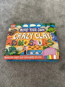 Crazy Clay Dinosaurs (Mould Your Own Creations!) Birthday Gift. Imaginative Play - Picture 1 of 5