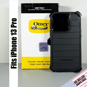 Funda OtterBox Defender para iPhone 13 Pro - Negra | Clip de funda | Defensa resistente - Imagen 1 de 21