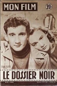 MON FILM 521/LE DOSSIER NOIR/CAYATTE/DANIÈLE DELORME/MARINA VLADY/CINÉ-ROMAN - Bild 1 von 4