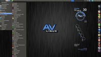 AV Linux - MX Edition. Multimedia Creator Specialist OS. 16/32 GB USB Drive