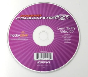 Hobbyzone Firebird Commander 2 Learn to Fly Video CD ONLY - Picture 1 of 3