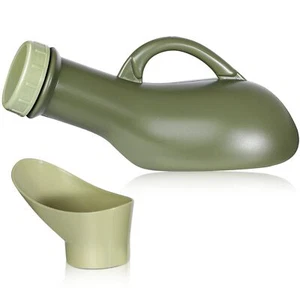 Urinal Travel Toilet Urinal Bottles with Funnel Pee Bottle Urinals Unisex Por - Picture 1 of 7