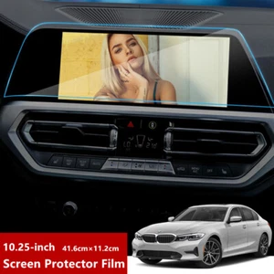 10.25in Fit For BMW 3 Series G20 GPS Navigation Display Screen Protector Film - Imagen 1 de 6