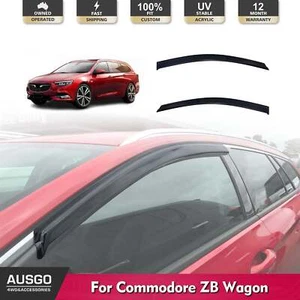 AUSGO 2PCS Luxury Weather Shields for Holden Commodore ZB Wagon 2017-2020 - Picture 1 of 6
