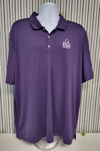 adidas Golf Shirt Polo 2017 PGA Championship Quail Hallow 2XL Purple - Picture 1 of 4