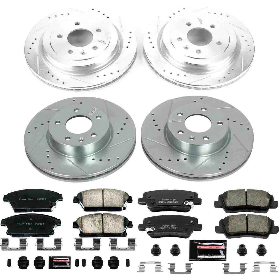 Disc Brake Kit Power Stop K6387 fits 13-15 Cadillac ATS - Image 1 of 4