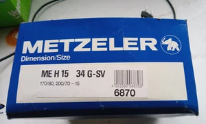 Metzeler Schlauch ME H15 170/80-15 200/70-15 34 G-SV - Bild 1 von 1