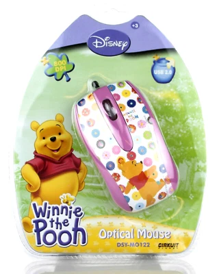 Disney Winnie The Pooh USB PC Mouse Brand New Sealed - Image 1 of 3