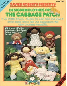 Cabbage Patch bambini designer bambola vestiti modello libro Xavier Roberts 1984 #7686 - Foto 1 di 1
