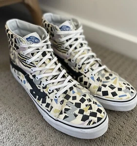 VANS Sk8-Hi Slim (Eley Kishimoto) Drums/ White VN-000XH7GHM Women's US9.5 - Picture 1 of 3