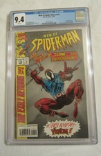 WEB OF SPIDER-MAN 118 CGC 9.4 1st BEN REILLY SCARLET SPIDER solo clone iss VENOM