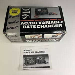 Vintage NIB Hobbico 910 Series AC/DC Auto Charger for R/C Ni-Cad Batteries - Picture 1 of 4