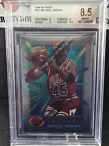 1994-95 Topps Finest MICHAEL JORDAN #331 BGS 8.5 - Picture 1 of 2