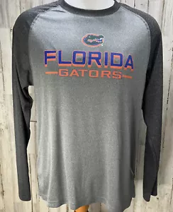 T-shirt Colosseum Own The Stands Florida Gators grigia manica lunga taglia XL X10 - Foto 1 di 8