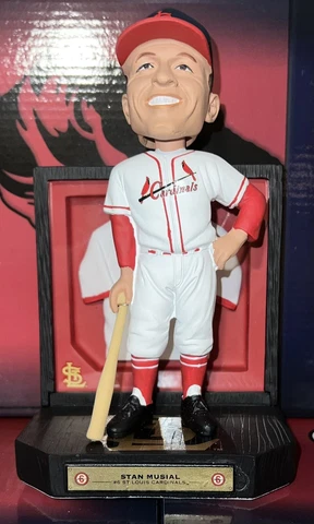 Stan Musial Jersey Shadow Box Bobblehead #/72 St. Louis Cardinals Cover