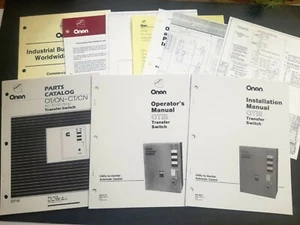 Onan - OTIII Transfer Switch - Installation-Operation-Parts Manuals - Picture 1 of 9