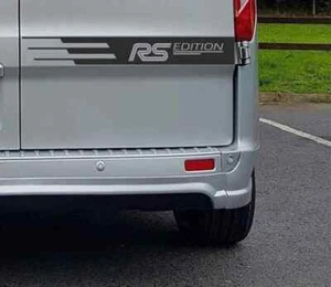 Ford Transit Connect Graphics Rear Door Decals Racing RS Sport - Picture 1 of 4