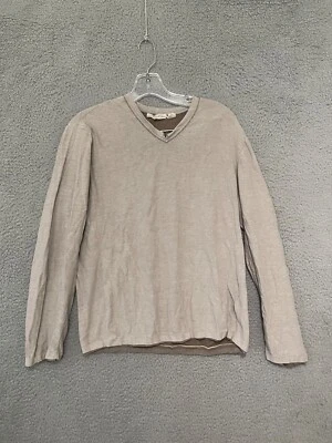 Pullover para mujer Inhabit manga larga cuello en V mezcla de lana gris talla grande adulto Foto 1 de 4