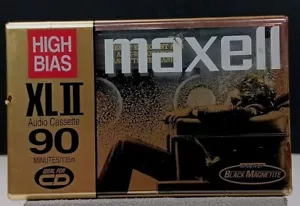 1 SEALED Maxwell XLII 90 Min High Bias Blank Audio Cassette Tape NEW - Picture 1 of 8