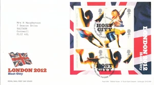 Olympic Games minisheet FDC Host City Tallents 2005 (151798) - Picture 1 of 1