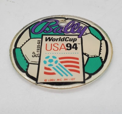 Llavero plástico promocional pinball Copa Mundial de Fútbol (Bally) - 1994 - Nuevo de Lote Antiguo Foto 1 de 2
