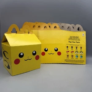 Pokemon 25th Anniversary McDonald’s Happy Meal Pikachu Box 2021 - BRAND NEW - Picture 1 of 8