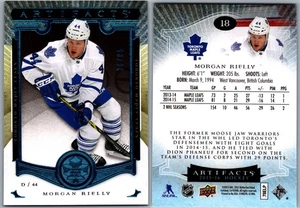 15-16 ARTEFACTOS ZAFIRO PARALELO - MORGAN RIELLY /85 #18 HOJAS DE ARCE TORONTO - Imagen 1 de 1