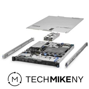 Dell PowerEdge R430 Server E5-2667v3 3.20Ghz 8-Core 64GB RAM 1x New 500GB SSD - Picture 1 of 5