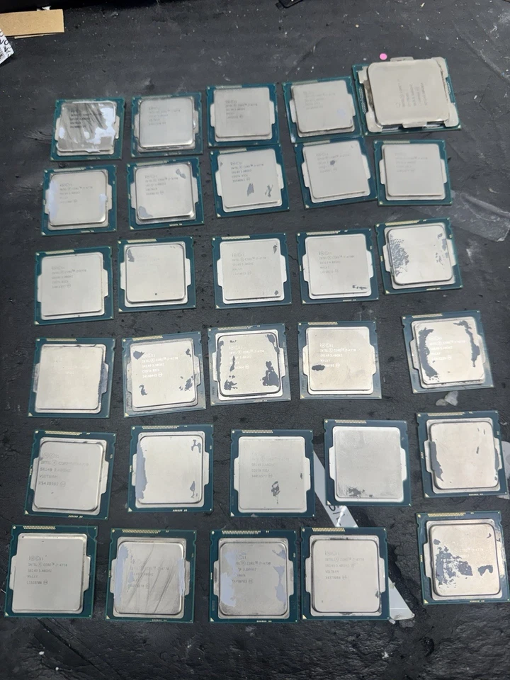 Procesador CPU I7-4770 479 3,40 GHz cuatro núcleos Haswell SR149 LGA 1150 30 un. Foto 1 de 4