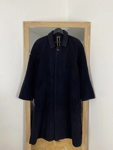 Archive vintage black coat by C.P Company Massimo Osti ideas wool size L - Picture 1 of 11