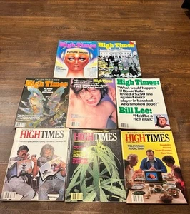 High Times Magazin Lot Vintage 1980 Lot 8 - Bild 1 von 10