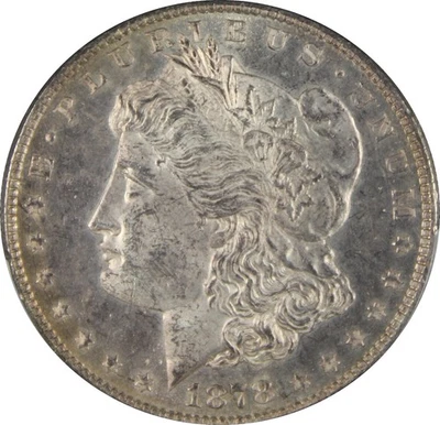 1878 MS64 Morgan Dollar, 8TF, Vam 6 Pierced Eyelid, PCGS 52643151 - Image 1 of 4