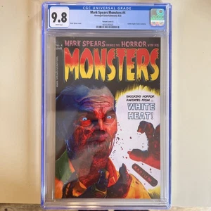 Mark Spears Monsters #4 CGC 9.8 | Black Cat Mystery #50 Homage | Limited - Picture 1 of 3