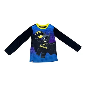 Lego Batman Pajama Top 10/12 Boys Long Sleeve - Picture 1 of 6