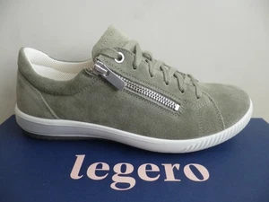 Legero Sneakers Half Shoes Lace-Up Shoes Sports Shoes Shoes Leather Green 001162 - Picture 1 of 8