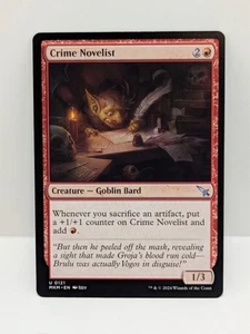 Murders at Karlov Manor - Crime Novelist - Uncommon - Creature - Mkm 121 - - Picture 1 of 2