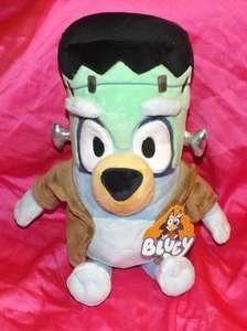 🎃 NEW Bluey 18" Halloween Jumbo Plush Frankenstein - Picture 1 of 2