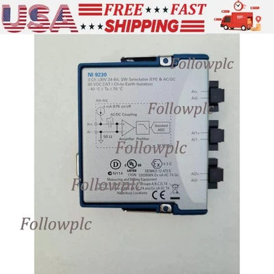 NEW National Instruments NI 9230 NI-9230 C Series 3-Channel - Image 1 of 3